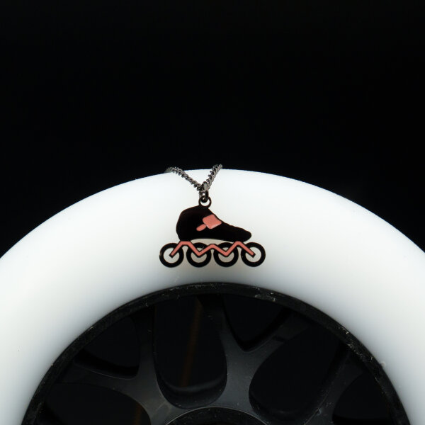 Skate | Halskette | Schwarz-Coral