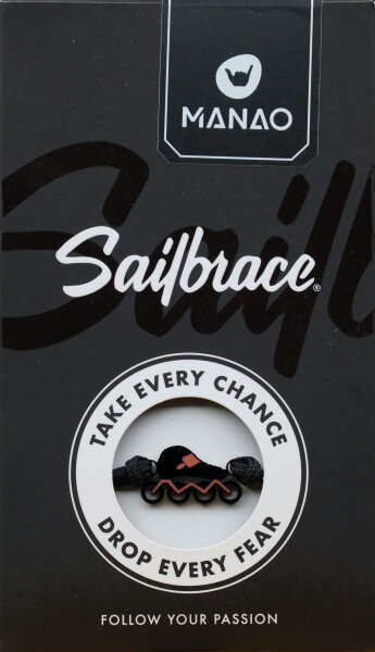 Skate | Armband | Schwarz-Coral