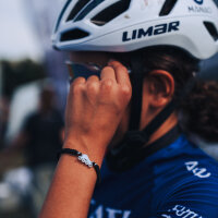 Skate | Braided Armband | Schwarz- Mint