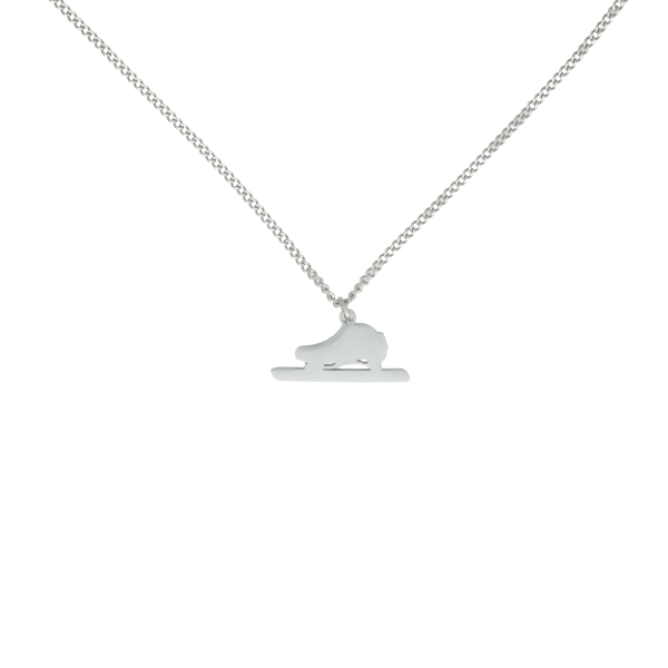 Eisschnelllauf | Halskette | Silber